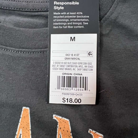 NWT Original Use Bad Lands South Dakota Long Sleeve T-Shirt Size M (B4) - Picture 3 of 4